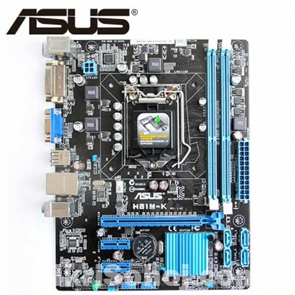 Asus H61M-K DDR3 3rd Gen.LGA1155 Socket Mainboard (VGA)